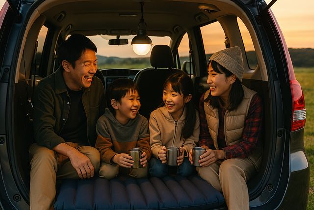 車中泊の温度は何度が快適か