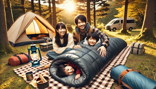 コールマンの二人用寝袋との比較ポイント