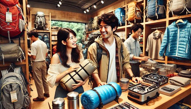 ナフコ寝袋と他社製品の比較