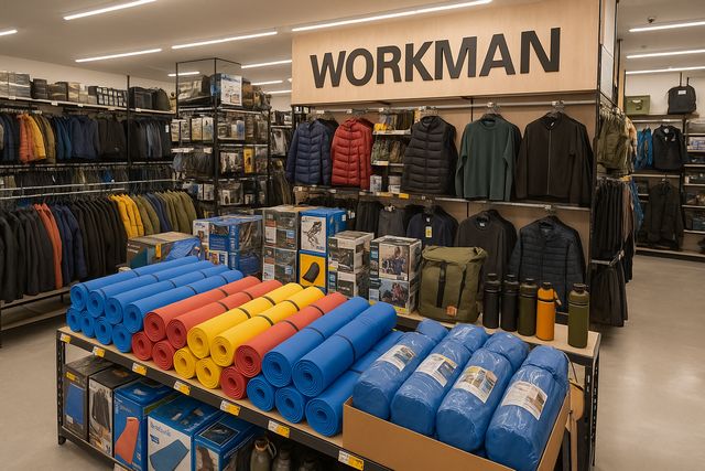 ワークマンの寝袋の下に敷くマット
