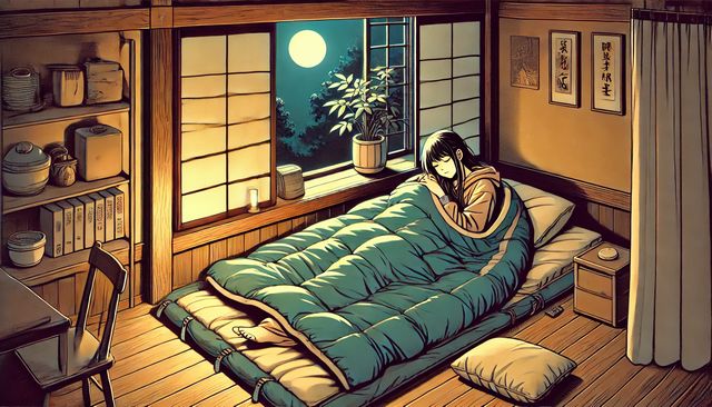 寝袋と布団どっちがいい？比較検証