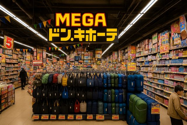 寝袋が安いドンキ