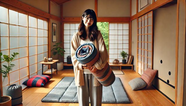 寝袋が収納袋に入らない時の対処法