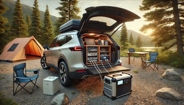 ポータブル電源で車で充電するのにどれくらい時間がかかりますか？