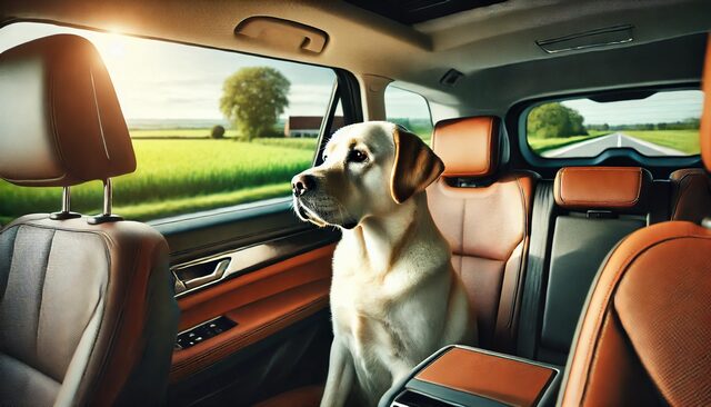 犬を車に乗せる時の注意