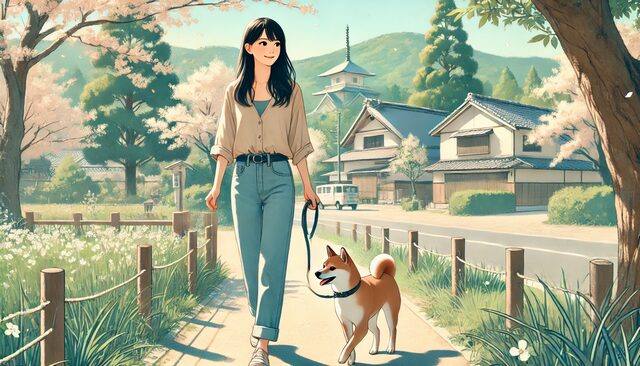 グリーン車に犬