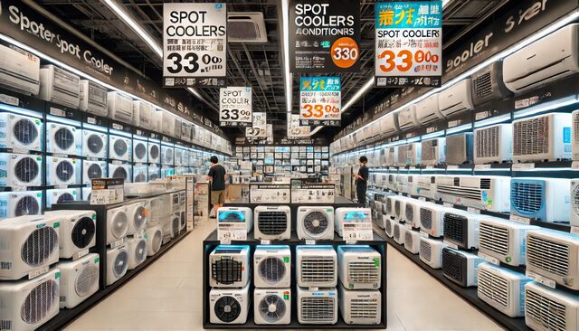 ポータブル電源で使えるクーラーとは