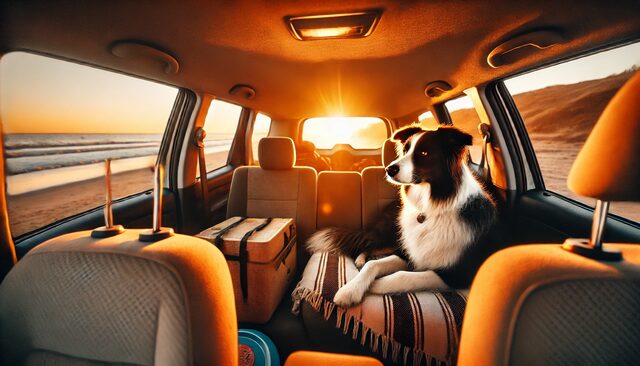 夏に犬を車で待たせる注意すべき危険性