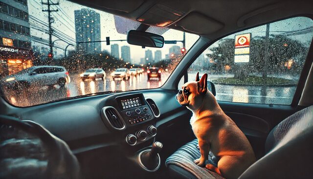 夏場に犬を車で待たせるときの対策は