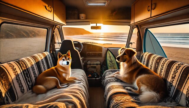 犬が車に乗るとクンクン鳴く理由