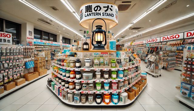 ダイソーでランタンスタンドの購入と使用のポイント