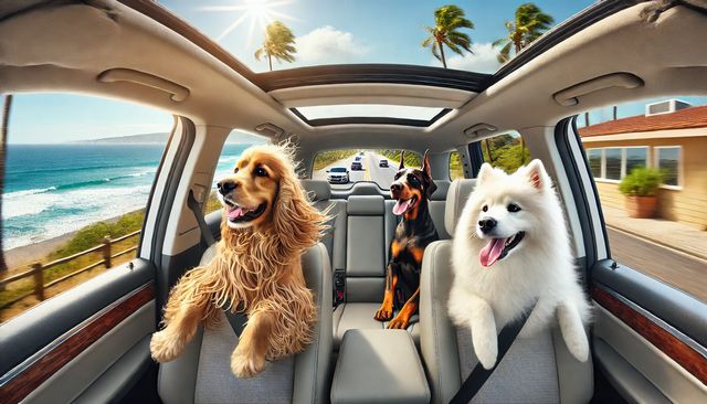 犬が車で落ち着く方法？快適環境の工夫