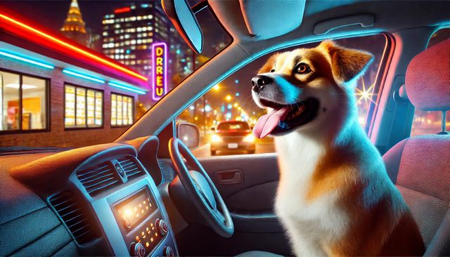 車内で吠えるとハァハァの関係