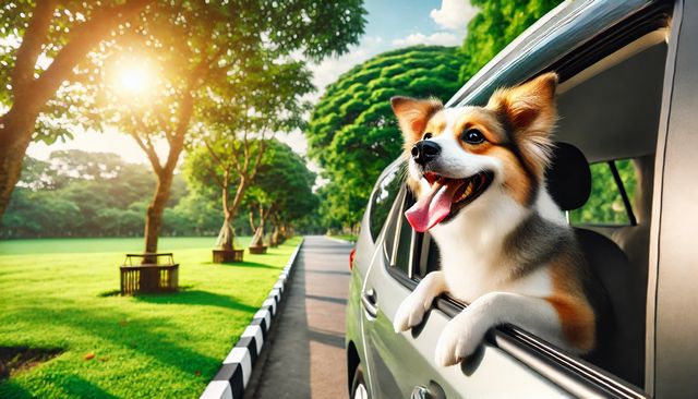犬が車でハァハァした時の具体策