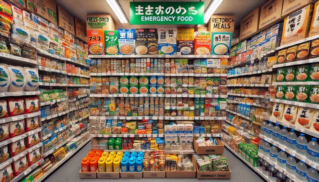 コメリで揃う防災用の食料