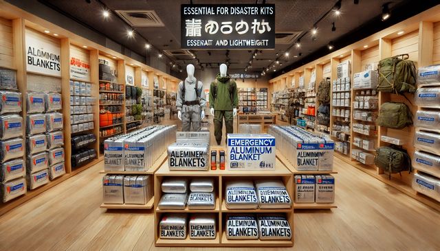 100均でアルミブランケット