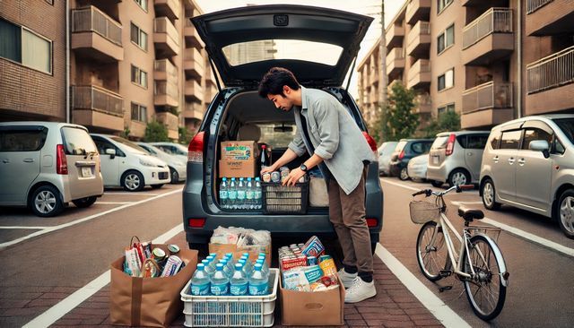 おすすめの車載用非常食と選び方