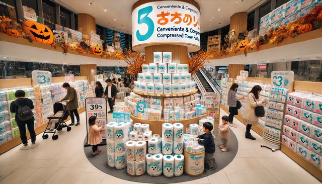 100均の圧縮タオルの使い方と活用法ガイド
