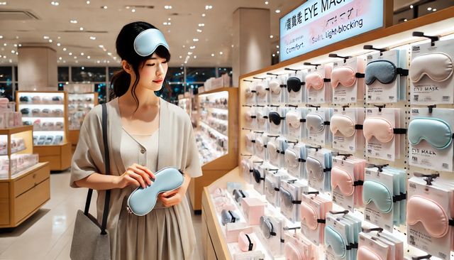 取れないアイマスク