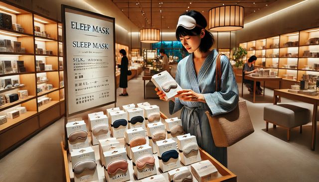 アイマスクつけたまま寝る