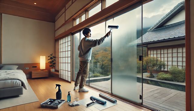 結露防止シートが剥がれない