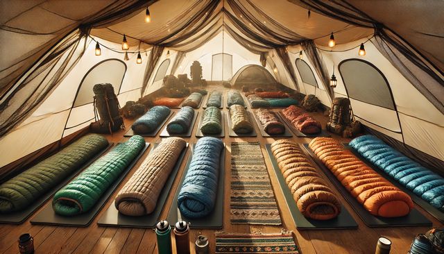 シュラフのマミー型のメリットは