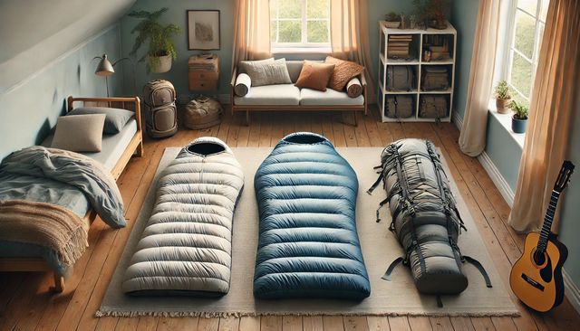 マミー型シュラフで寝れないときの対策と選び方