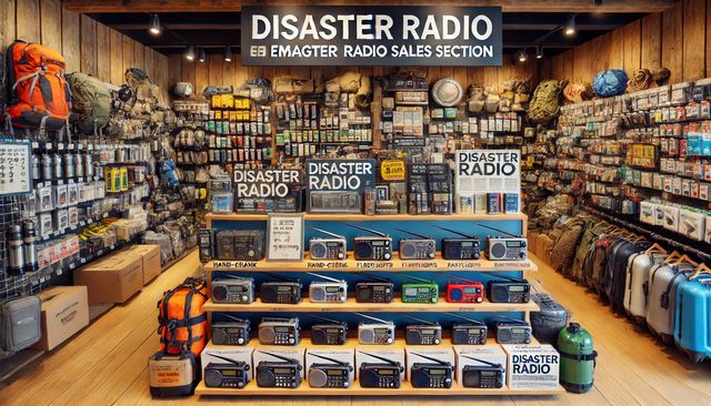 モンベルの防災ラジオ