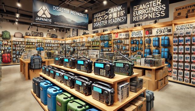 無印の防災ラジオとのデザイン比較