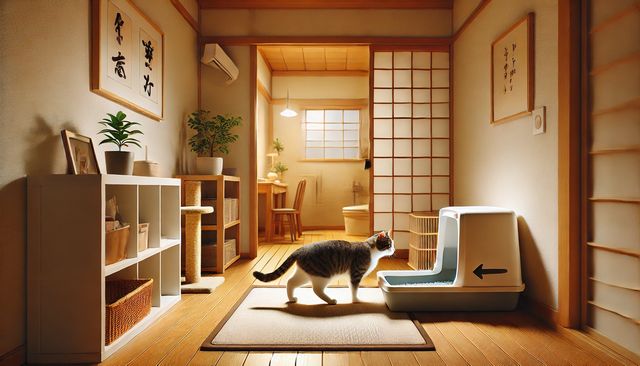 旅行中に便利な猫用簡易トイレの準備方法