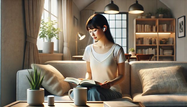 イヤホンやヘッドホン併用時