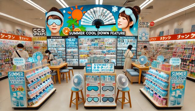 ドラッグストアのホットアイマスク