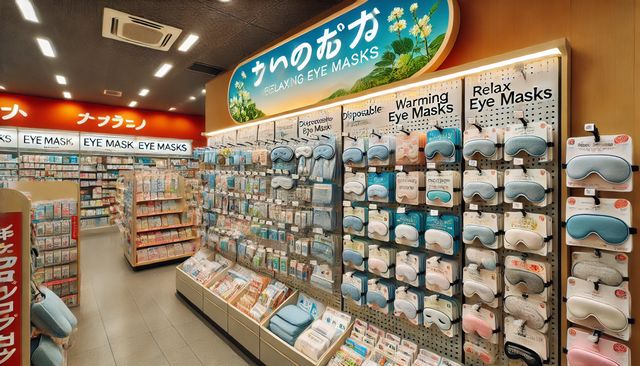 アイマスクはどこのドラッグストアにある