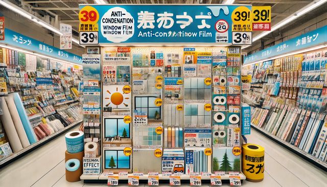 100均で結露防止シート