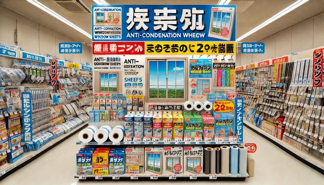 100均の結露防止シートの活用術