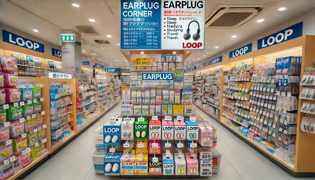 ドラッグストアの耳栓どこにある？