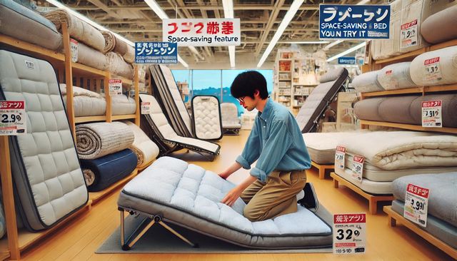 折りたたみベッド毎日たたむ利点