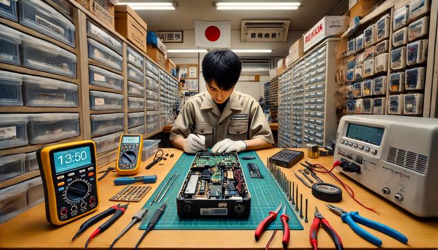 ポータブル電源の修理