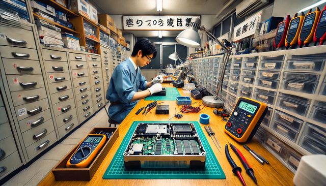 東京でポータブル電源修理を探す